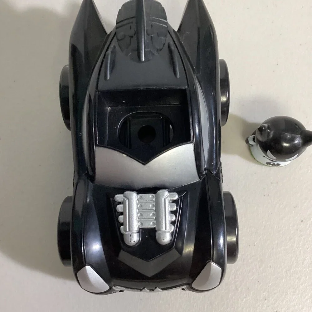 Fisher Price Batman Figure With Batmobile Vehicle